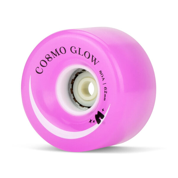 Moxi Cosmo Glow 62mm 80a Wheels - Purple Haze (4 Pack)